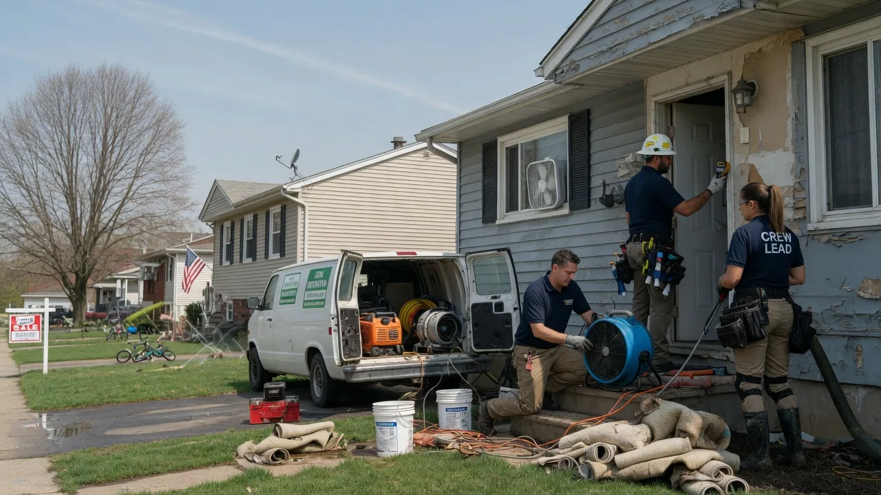 Flood Cleanup in Danevang, TX near me