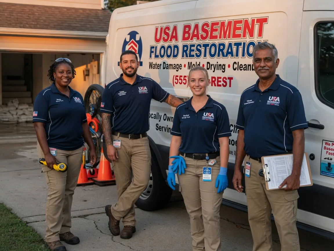 Basement Flood Cleanup company in Danevang, TX
