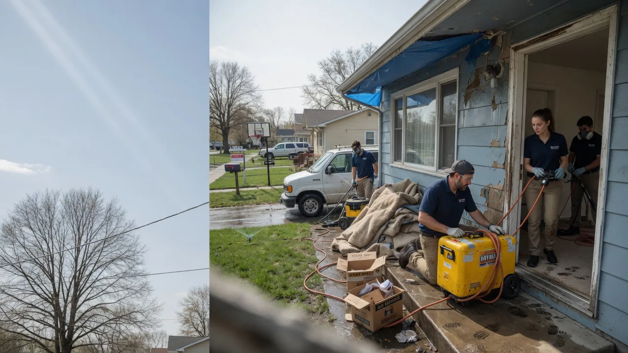 Basement Flood Cleanup in Danevang, TX near me
